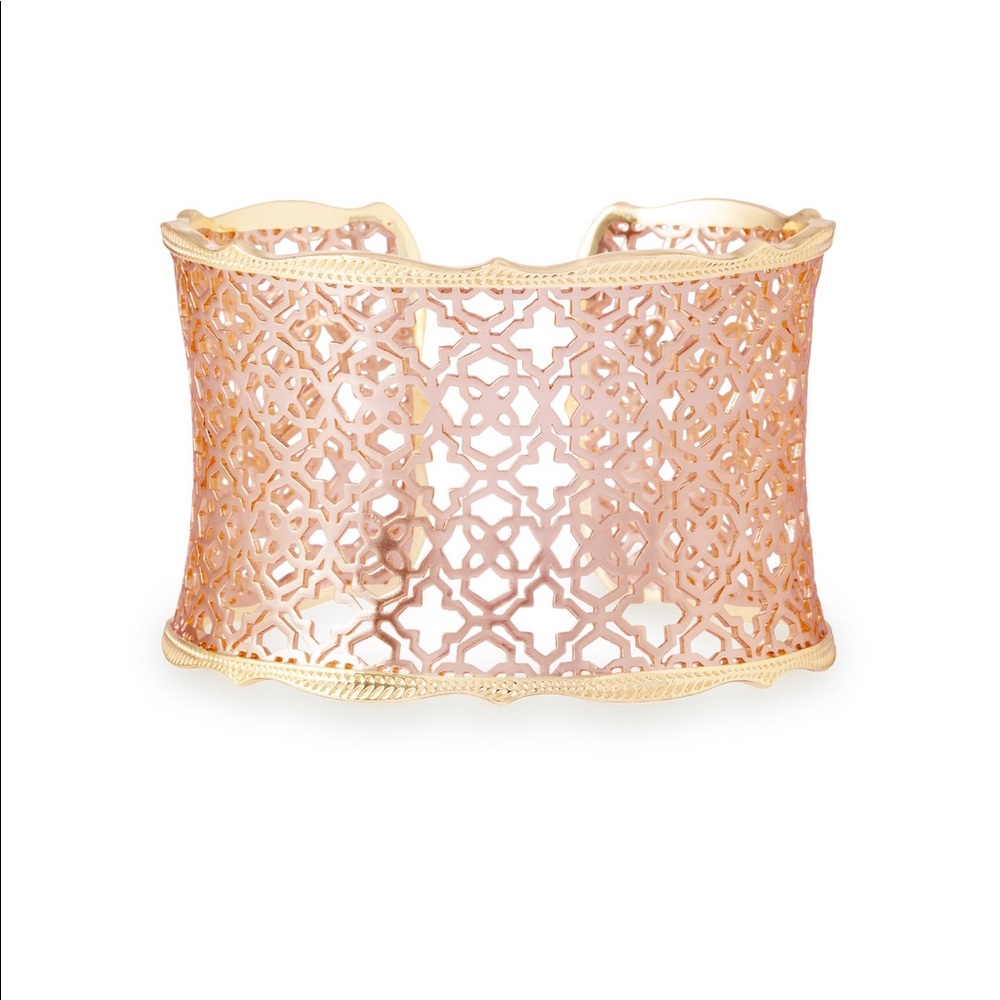 Kendra Scott Candice Gold/ Rose Gold Cuff Bracelet